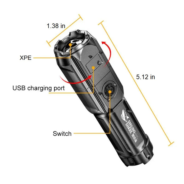 Tactical LED Flashlight 