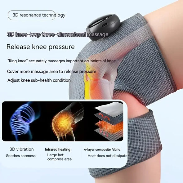 Vibration Heated Knee Massage 