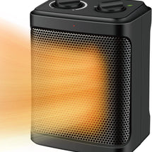 Portable Electric Space Heater (Black) 